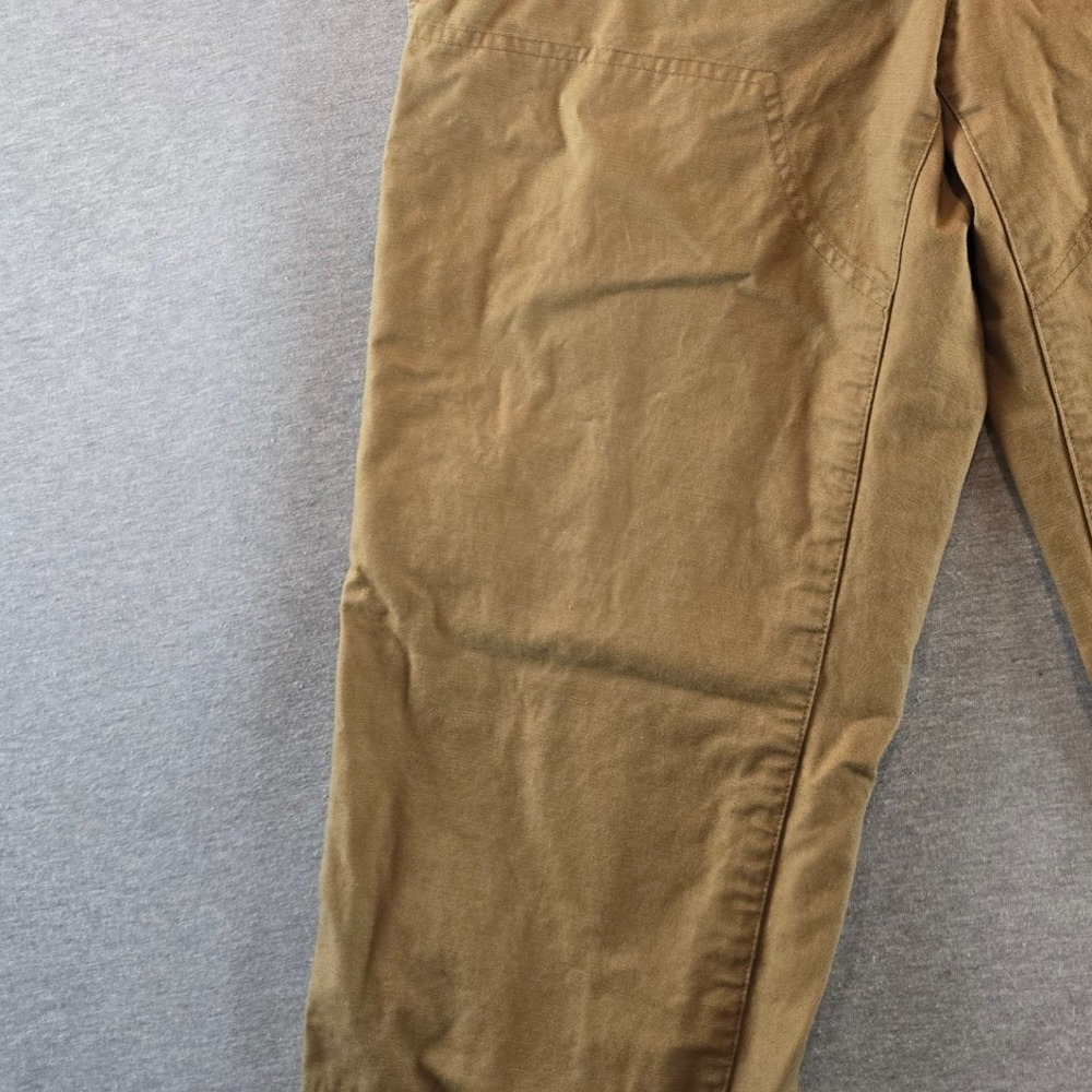 Rag & Bone Carpenter Pants Mens 31 Tan Double Knee Canvas Button Fly Utility - Picture 10 of 16